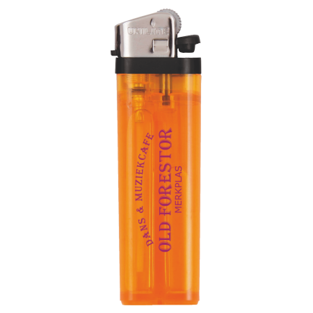 Aansteker M3L transparant - oranje